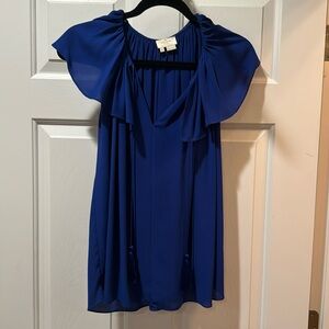 Kate Spade royal blue blouse
